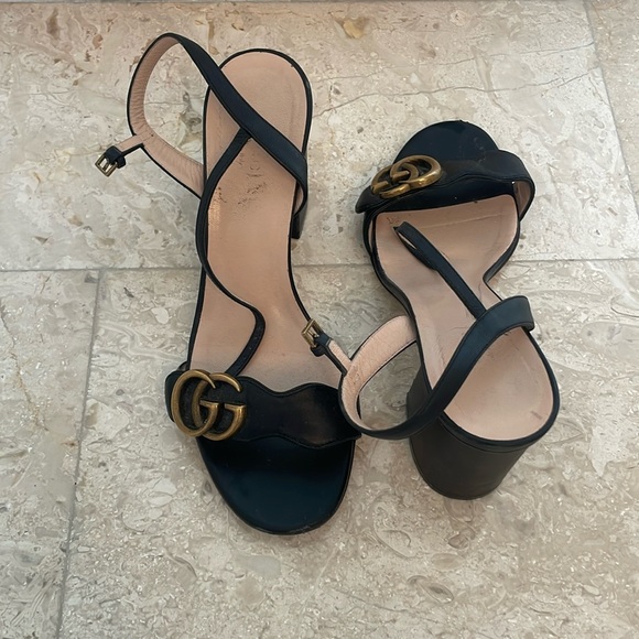 Black Gucci Heels - Picture 1 of 2